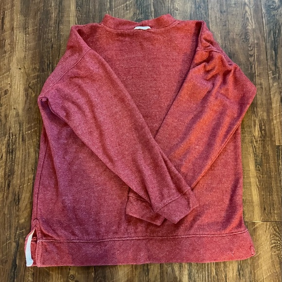 Ladies Medium Razorback Red Sweatshirt - Picture 5 of 6